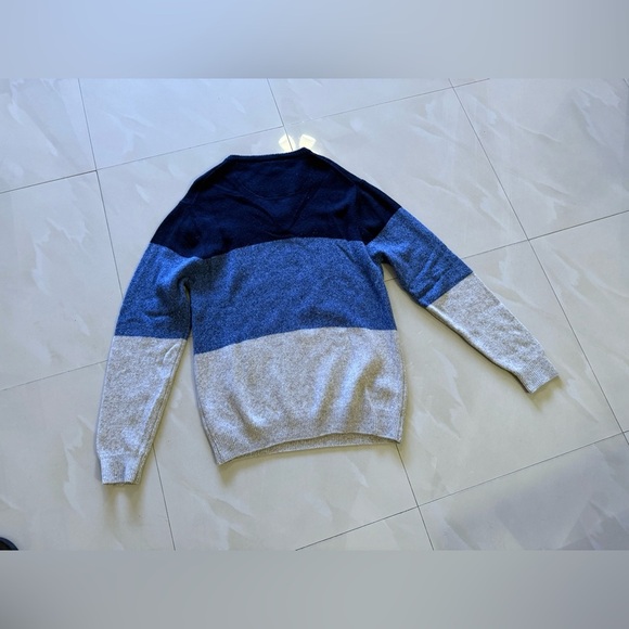 Vintage Cambridge Classics Mervyns Sweater Mens Large Knit korea Made gray - Picture 9 of 16